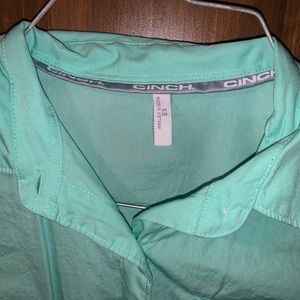 Cinch show shirt/ button up